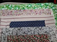 ★★パッチワーク 使用後の残布の布です。。4