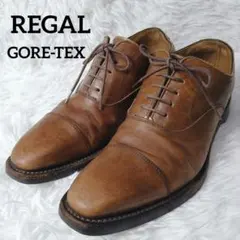 REGAL ゴアテックス ブラウン レザー ドレスシューズ 23.5㎝ W71bのサムネイル