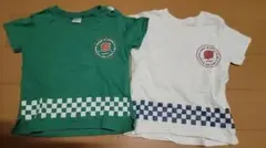 フタフタ　お祭りTシャツ　半袖２枚セット　90