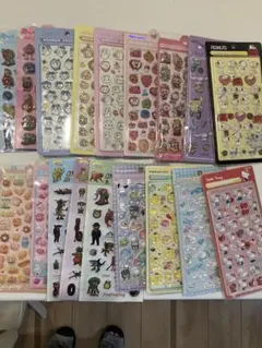 シール　まとめ売り　在庫処分　18枚