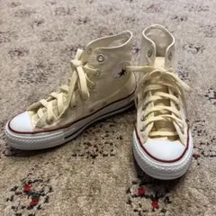 CONVERSE ALL STAR ハイカットスニーカー クリーム色