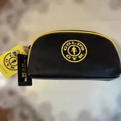 GOLD'S GYM ポーチ ブラック 13x23cmのサムネイル