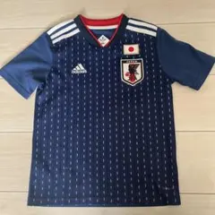 adidas 日本代表 サッカーシャツ ネイビー　140センチ