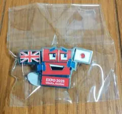 非売品限定　関西万博　ユナイテッドキングドム館　UK館ピンバッジ 新品 EXPO 2025 大阪関西万博 イギリス館 ピンバッジ 3種セットb