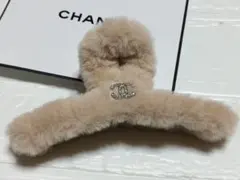 【冬季限定】CHANELシャネルふわもこヘアクリップ