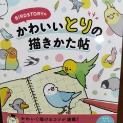 BIRDSTORYのかわいいとりの描きかた帖
