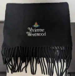 VivienneWestwood オーブ ロゴ刺繍入り マフラー