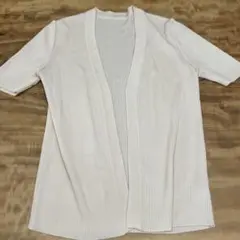 お値下げ　夏用　カーディガン　アイボリー　Sサイズ