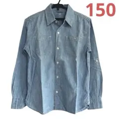 GAP キッズ XL 150 デニムシャツ ダンガリーシャツ