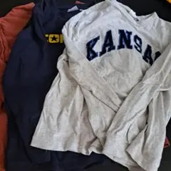 BREEZE 長袖カットソー 130　ロンT　3枚セット