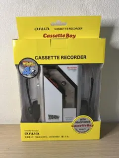 バックトゥザフューチャー40周年 ポータブルカセットプレーヤー
