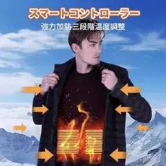 電熱ベスト メンズ レディース 男女兼用 極暖 防寒 バッテリー付 サイズ調整