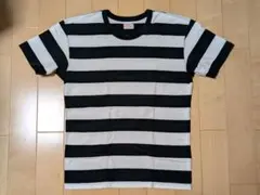 THE FLAT HEAD ボーダーTシャツ 42サイズ　吊り編み　コーマ天竺のサムネイル