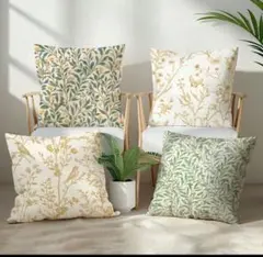 お値下げ！ウィリアムモリス ハニーサックル ジャガード クッション ４０cm３個 お値下げ！ウィリアムモリス ハニーサックル ジャガード クッション