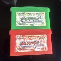 ポケットモンスター　リーフグリーン　ファイアレッド　ソフトのみ