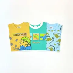 子供服 男の子 長袖Tシャツ まとめ売り 110cm 新品 恐竜 FWN135