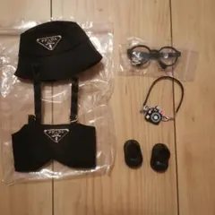 17cm LABUBU ラブブ 着せ替え サロペット　服　5点セット