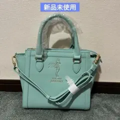新品　Disney ティンカーベル ショルダーバッグ ミントグリーン