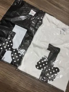 新品未使用オールナイトフジコ 1stアニバーサリーTシャツ白黒公式２枚セット