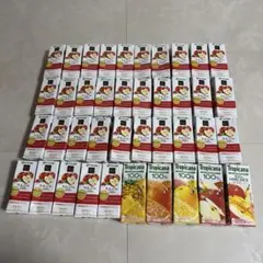 飲み物まとめ売り　りんごMix100％　トロピカーナ　100％　計40本セットのサムネイル