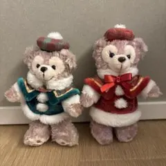 シェリーメイ ダッフィー ぬいぐるみバッチ2点セット