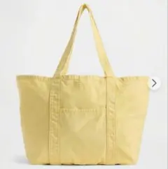 GAP ロゴトートバッグ バナナイエロー 完売商品 新品タグ付き GAPロゴ トートバッグ ハバナイエロー - メルカリ