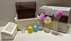 betta Pigeon 哺乳瓶3本セット 除菌じょーずα 哺乳瓶ケース