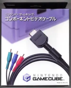 【新品未使用】ゲームキューブ コンポーネントビデオケーブル