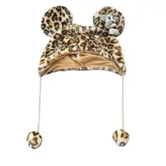 ☆東京ディズニーリゾート ヒョウ柄帽子☆