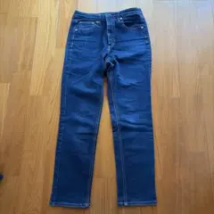 【GU 】スキニーデニム XL ダークブルー