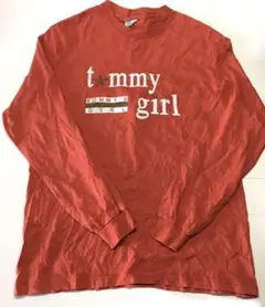 【アメリカ合衆国インポート物古着】tommy girl 長袖Tシャツ（サイズ不明