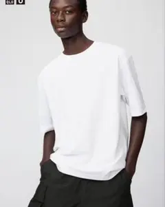 エアリズムコットンオーバーサイズTシャツ