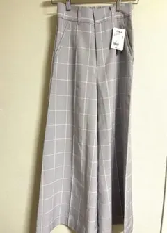 タックパンツ ワイドパンツ