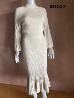 リゼクシー　ニットワンピース　マーメイドワンピース