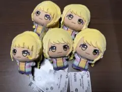 学園アイドルマスター　藤田ことね ちびぐるみ ナムコ限定 5体セット