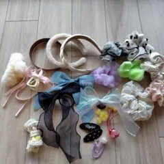 ヘアアクセサリー　まとめ売り