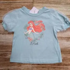 新品 未使用 ディズニープリンセス アリエル 半袖 Tシャツ 90