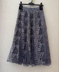 JUSGLITTY レースフレアマーメイドロングスカートのサムネイル
