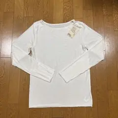 無印良品　クルーネック長袖Tシャツ
