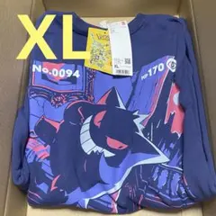 新品XL ユニクロ　ポケモン　ゲンガー　スウェット