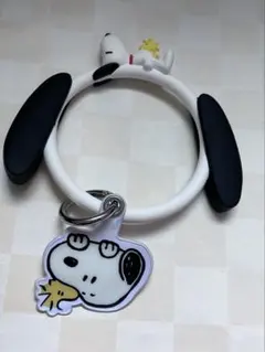 スヌーピー USJ スマホ　ハンドストラップ　リング