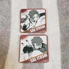 ブルーロック プリカフェ コースター 糸師冴