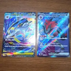 メガサメハダーex SAR Nのゾロアークex SR 計2枚 まとめ売り