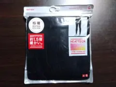 ユニクロ ヒートテック エクストラウォーム タイツ ブラック MEN L