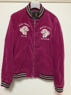 【レア新品タグ付】ヒステリックグラマー ベロアスカジャン キムタク着用 HYSTERIC GLAMOUR - キムタク着 ヒステリックグラマー