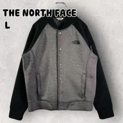 ザノースフェイス スタジャン ボンバージャケット ブルゾン L グレー ブラック