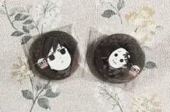 劇場版鬼滅の刃無限城編　ダイニング　お楽しみくじ　缶バッジ　義勇・炭治郎