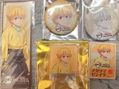 明治村　鬼滅の刃　コラボ　缶バッジ　アクキー　ステッカー　特典　我妻善逸　セット