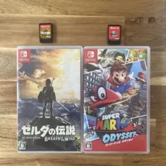 ゼルダの伝説 ブレス オブ ザ ワイルド & スーパーマリオ オデッセイ セット