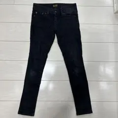 moussy ブラックスキニーデニム24インチ
